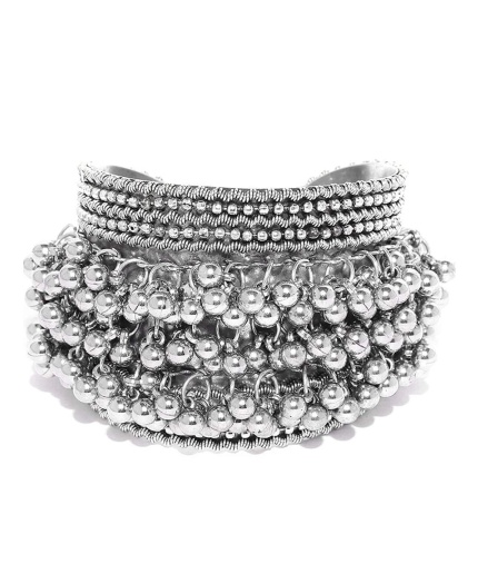 Silver Bangles / Stacking Bangles / Silver Bracelets / Hand Hammered / Unique / Fashion Trend / Silver Trending / Fine Metal Bangles / Stack | Save 33% - Rajasthan Living 3