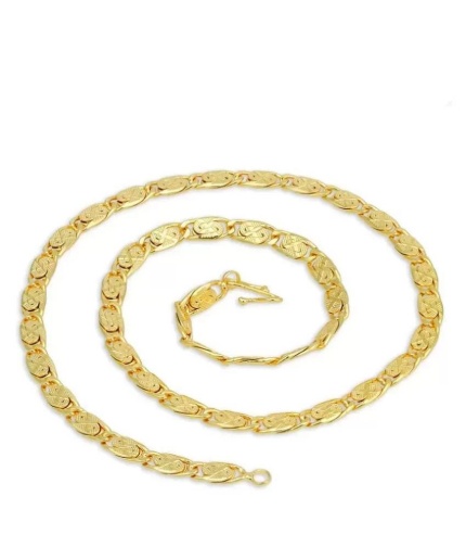 On Sale Classic Gold Plated Chain for Women and Girls Stylish Latest Design Chain Gift for Her, Necklace Chain, Indian Jewellery, Lite Chain | Save 33% - Rajasthan Living 3