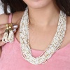 Beautiful Kundan Beaded Layered Victorian Choker Necklace Set | Choker Necklace Earrings Set | Designer Indian Bollywood Bridal Jewelry | Save 33% - Rajasthan Living 17