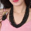 Beautiful Kundan Beaded Layered Victorian Choker Necklace Set | Choker Necklace Earrings Set | Designer Indian Bollywood Bridal Jewelry | Save 33% - Rajasthan Living 18