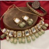 Tanjore Kundan Choker Set, Simple Kundan Set, Multi Color Kundan Set, Meena Kundan Necklace Set, Indian Kundan Jewellery, Punjabi Jewelry | Save 33% - Rajasthan Living 12