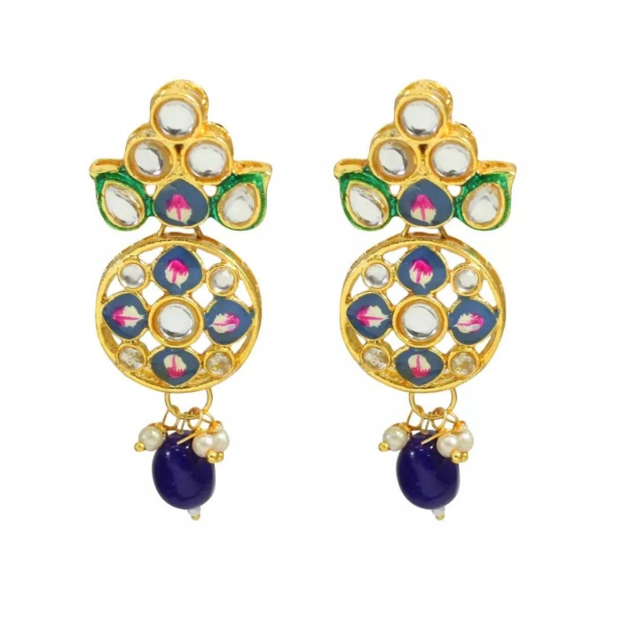 Indian Kundan Choker/ Indian Jewelry/ Indian Necklace/ Indian Choker/ Indian Wedding Necklace Set/ Kundan Choker/party Wear Set/ Weeding | Save 33% - Rajasthan Living 7