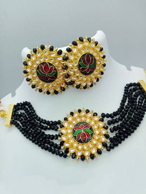 Indian Kundan Choker/ Indian Jewelry/ Indian Necklace/ Indian Choker/ Indian Wedding Necklace Set/ Kundan Choker / Bollywood Jewellery Love | Save 33% - Rajasthan Living 19