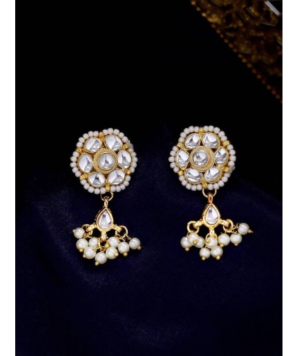 White Flower Earrings, White Cherry Blossom Earrings, Sakura Earrings, Bridal Earrings, Flower Dangle Earrings, Botanical Earrings, Flower | Save 33% - Rajasthan Living