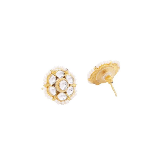 White Flower Earrings, White Cherry Blossom Earrings, Sakura Earrings, Bridal Earrings, Flower Dangle Earrings, Botanical Earrings, Flower | Save 33% - Rajasthan Living 7