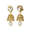 Polki Earrings/indian Earrings/chandbali Earrings/south Indian Jewelry/temple Earrings/pearl Drop Earrings/ Delicate Earrings/ Flower Style | Save 33% - Rajasthan Living 13