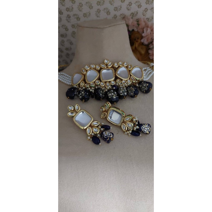 Kundan Necklace, Indian Jewelry, Indian Wedding Jewelry, Ethnic Jewelry Design, Kundan Jewelry Set, Bridal Jewelry Set, Sabyasachi Necklace | Save 33% - Rajasthan Living 8