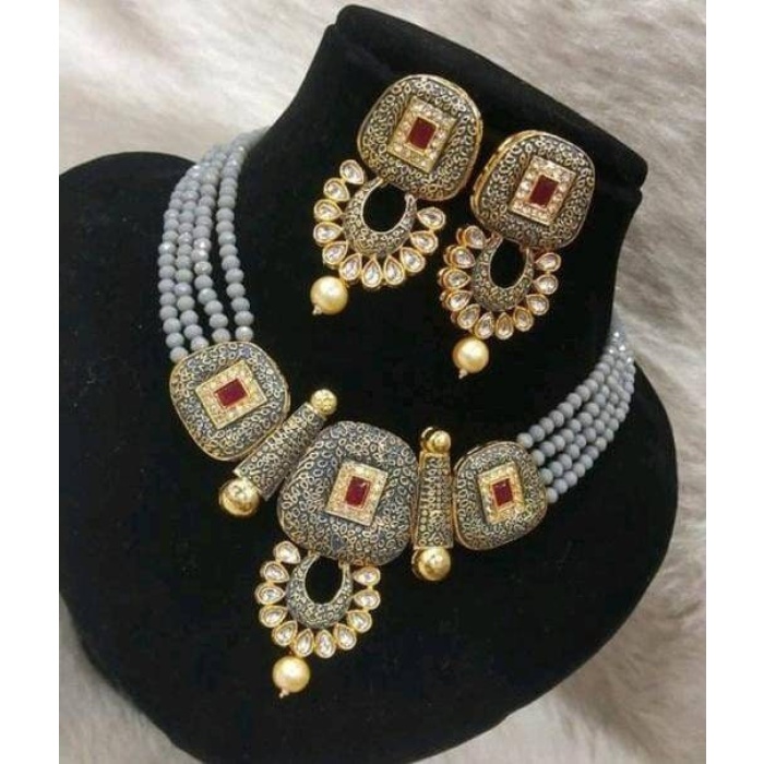 Indian Jewellery Set With Matching Earrings | Save 33% - Rajasthan Living 8
