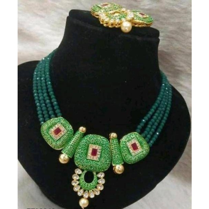 Indian Jewellery Set With Matching Earrings | Save 33% - Rajasthan Living 10