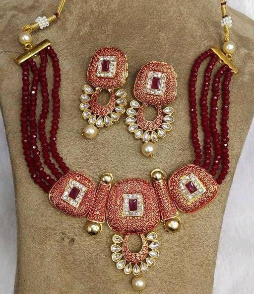 Indian Jewellery Set With Matching Earrings | Save 33% - Rajasthan Living 14