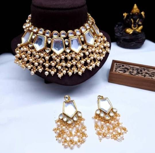 Indian Kundan Choker, Indian Jewelry, Bollywood Jewelry, Pakistani Jewelry, Indian Wedding Necklace, Bridal Choker, Kundan Necklace, Choker | Save 33% - Rajasthan Living 15