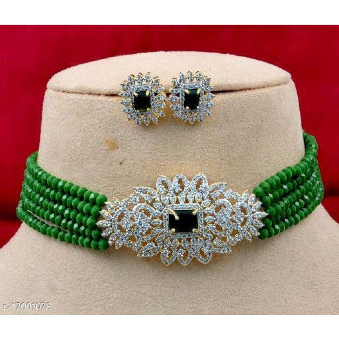 Indian Kundan Choker/ Indian Jewelry/ Indian Necklace/ Indian Choker/ Indian Wedding Necklace Set/ Ad Jewellery / cz Jewellery / Diwali Sale | Save 33% - Rajasthan Living 10