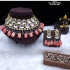 Tanjore Kundan Necklace Set, Simple Kundan Set, Multi Color Kundan Set, Meena Kundan Necklace Set, Indian Kundan Jewellery, Kundan Meena | Save 33% - Rajasthan Living 12