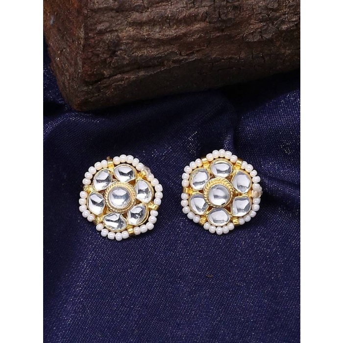 White Flower Earrings, White Cherry Blossom Earrings, Sakura Earrings, Bridal Earrings, Flower Dangle Earrings, Botanical Earrings, Flower | Save 33% - Rajasthan Living 5