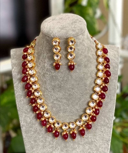 Kundan Necklace/ruby Necklace/green Choker Necklace/ Beaded Necklace/indian Necklace/kundan Jewelry/indian Wedding Jewelry/pakistani Jewelry | Save 33% - Rajasthan Living 10
