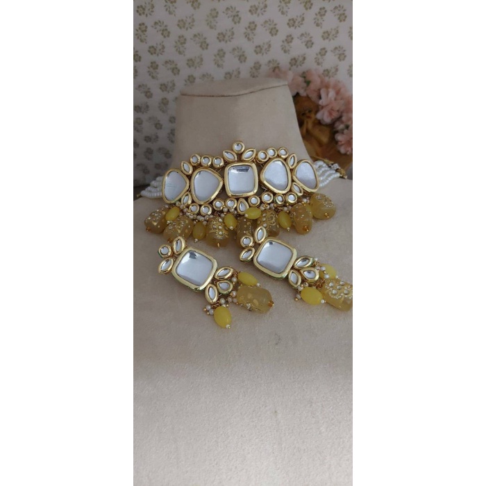 Kundan Necklace, Indian Jewelry, Indian Wedding Jewelry, Ethnic Jewelry Design, Kundan Jewelry Set, Bridal Jewelry Set, Sabyasachi Necklace | Save 33% - Rajasthan Living 6