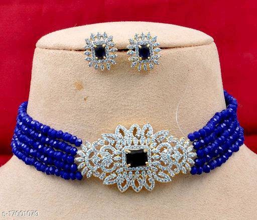 Indian Kundan Choker/ Indian Jewelry/ Indian Necklace/ Indian Choker/ Indian Wedding Necklace Set/ Ad Jewellery / cz Jewellery / Diwali Sale | Save 33% - Rajasthan Living 15
