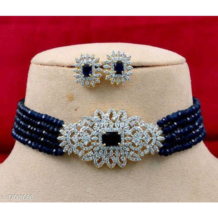 Indian Kundan Choker/ Indian Jewelry/ Indian Necklace/ Indian Choker/ Indian Wedding Necklace Set/ Ad Jewellery / cz Jewellery / Diwali Sale | Save 33% - Rajasthan Living 6