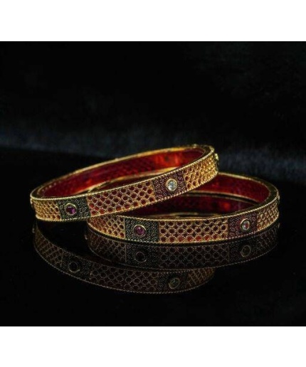 Beautiful Hand Craftetd Multi Colour Designer Bangles, Indian Bangle, Flower Bangle, Wedding Bangle, Indian Jewellery, 2 Pices Set | Save 33% - Rajasthan Living
