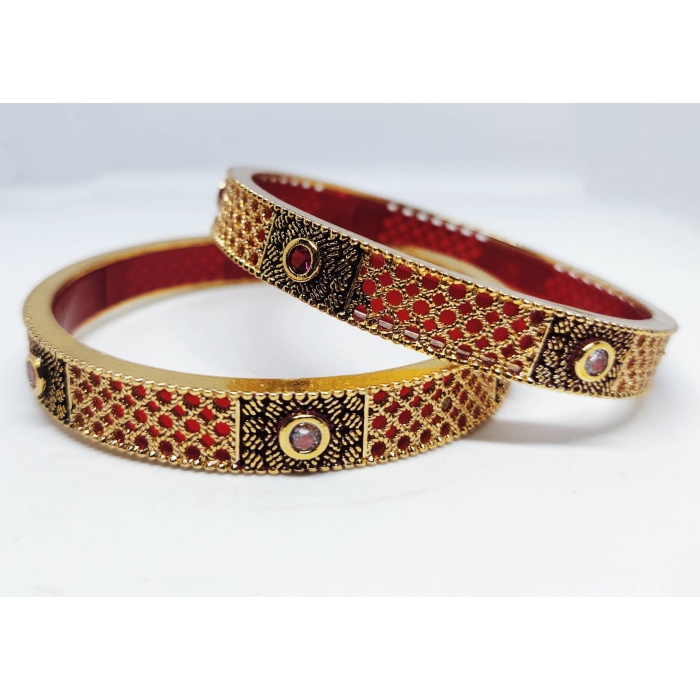 Beautiful Hand Craftetd Multi Colour Designer Bangles, Indian Bangle, Flower Bangle, Wedding Bangle, Indian Jewellery, 2 Pices Set | Save 33% - Rajasthan Living 7
