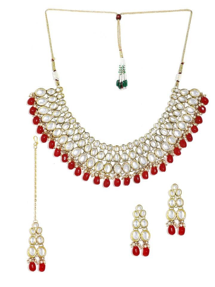 Indian Bridal Choker, Indian Jewelry, Bollywood Jewelry, Pakistani Jewelry, Indian Wedding Necklace, Bridal Choker, Kundan Necklace, Choker | Save 33% - Rajasthan Living 17