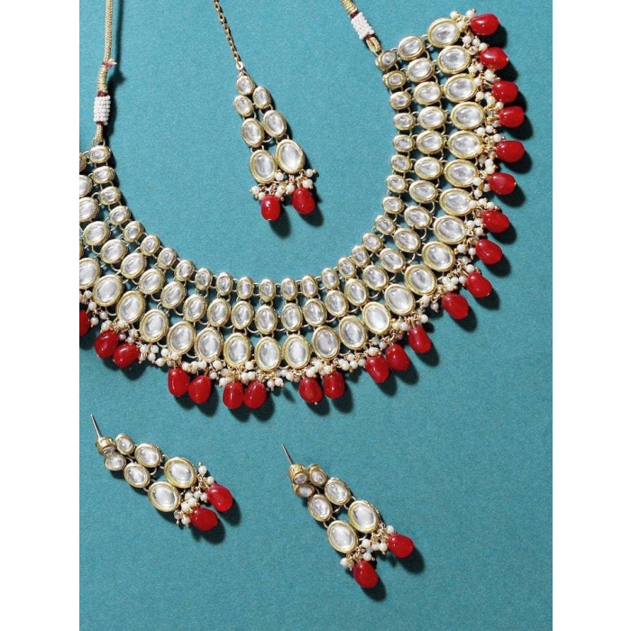 Indian Bridal Choker, Indian Jewelry, Bollywood Jewelry, Pakistani Jewelry, Indian Wedding Necklace, Bridal Choker, Kundan Necklace, Choker | Save 33% - Rajasthan Living 5