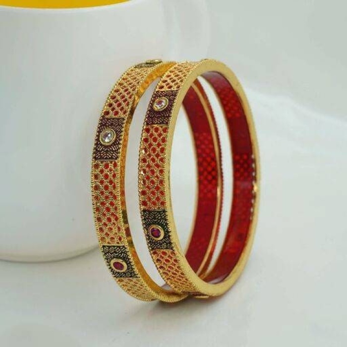 Beautiful Hand Craftetd Multi Colour Designer Bangles, Indian Bangle, Flower Bangle, Wedding Bangle, Indian Jewellery, 2 Pices Set | Save 33% - Rajasthan Living 6
