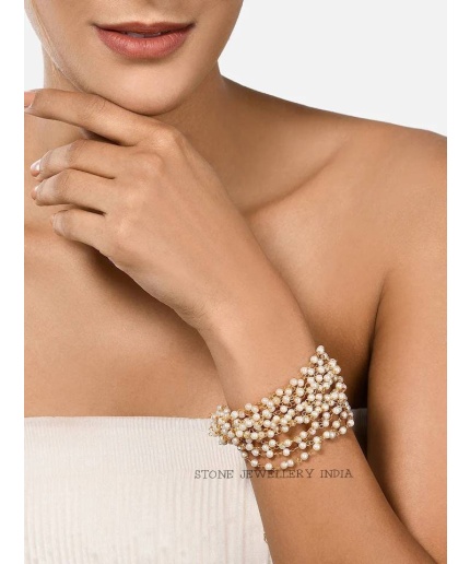 Adjustable Pearl Bracelet – Beautiful Beads Bracelet -ethnic Traditional Jewelry -shiny High Quality Wedding Bracelet – Bridesmaid Bracelet | Save 33% - Rajasthan Living