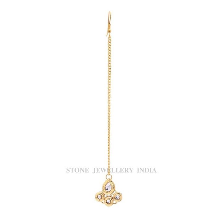 Indian Maangtikka /kundan Maangtikka /Pearls Mang Tikka/Gold-plated Maang Tikka /bridal Maangtikka/matha Patti/ Nethi Chutti/wedding Jewelry | Save 33% - Rajasthan Living 8
