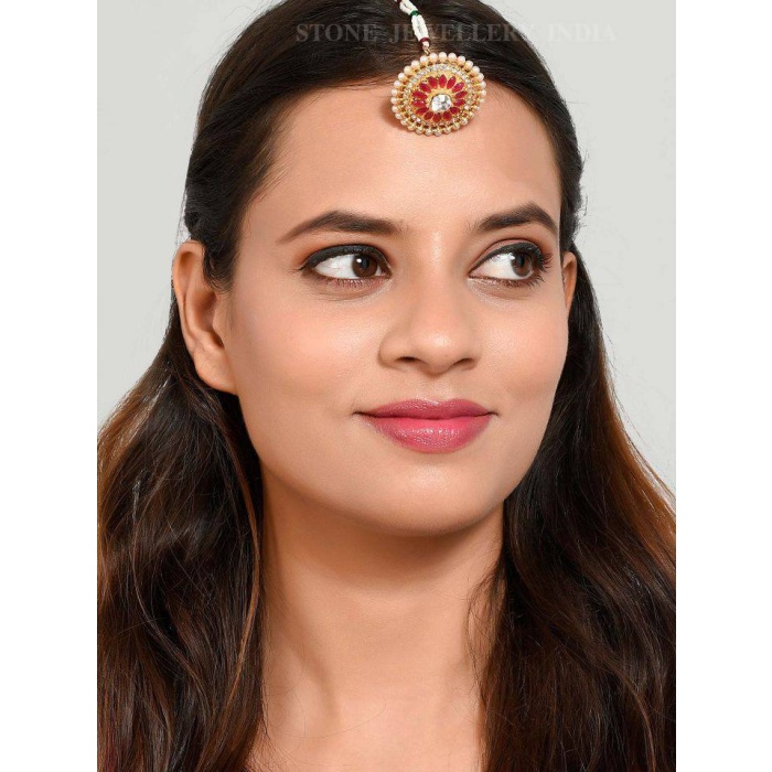 Antique Borla / Mang Tikka /classic Design/indian Traditional Rajasthani Borla/ Rajasthani Tikka/ Borla /indian Jewelry, Indian Jewellery | Save 33% - Rajasthan Living 6