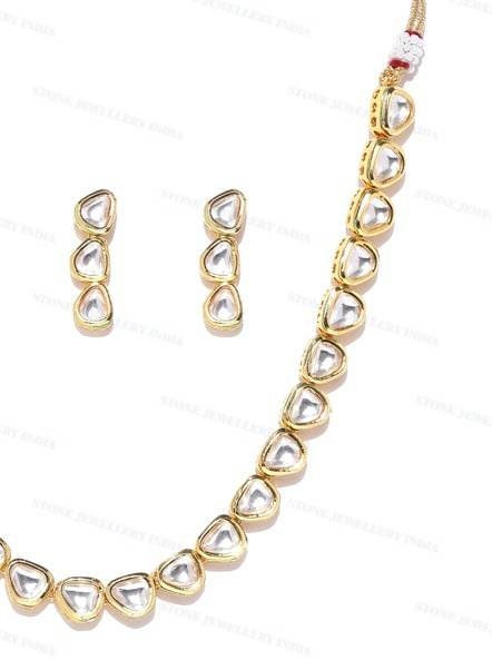 Kundan Necklace/ Golden Meenakari Necklace/ Kundan Necklace/ Bridal Kundan Necklace/ Kundan Jewelry/indian Wedding/kundan Meenakari Necklace | Save 33% - Rajasthan Living 9