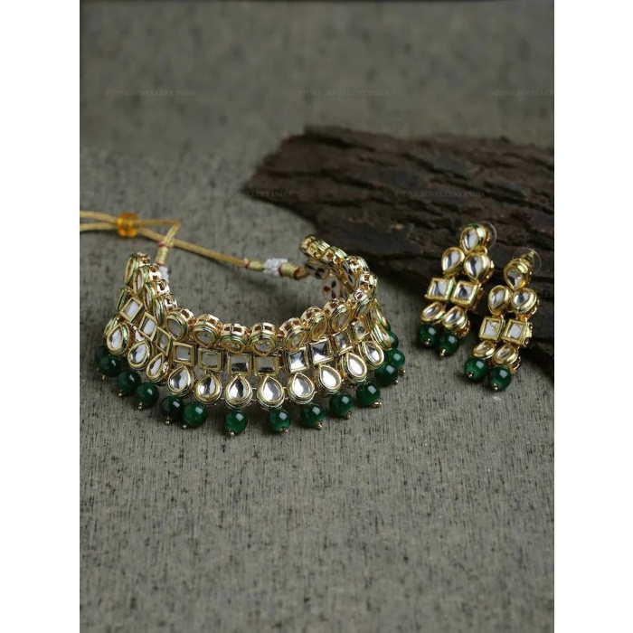 Indian Kundan Choker, Indian Jewelry, Bollywood Jewelry, Pakistani Jewelry, Indian Wedding Necklace, Bridal Choker, Kundan Necklace, Choker | Save 33% - Rajasthan Living 5