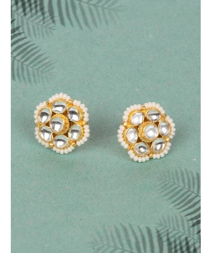 White Flower Earrings, White Cherry Blossom Earrings, Sakura Earrings, Bridal Earrings, Flower Dangle Earrings, New Bollywood Earrings | Save 33% - Rajasthan Living