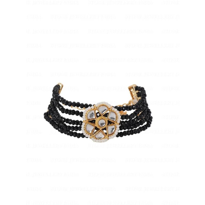 Kundan Bracelet/ Polki Haath Phool /hath Panja/ Adjustable Bracelet/ Finger Bracelet /Indian Bridal Jewellery/ Hand Harness /Flower Bracelet | Save 33% - Rajasthan Living 8
