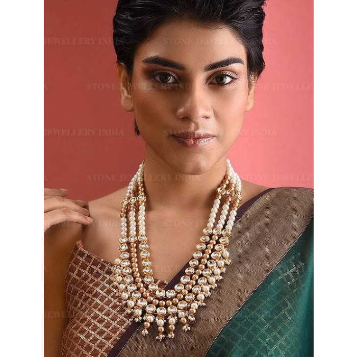 Kundan Necklace/ Golden Meenakari Necklace/ Kundan Necklace/ Bridal Kundan Necklace/ Kundan Jewelry/indian Wedding/kundan Meenakari Necklace | Save 33% - Rajasthan Living 6