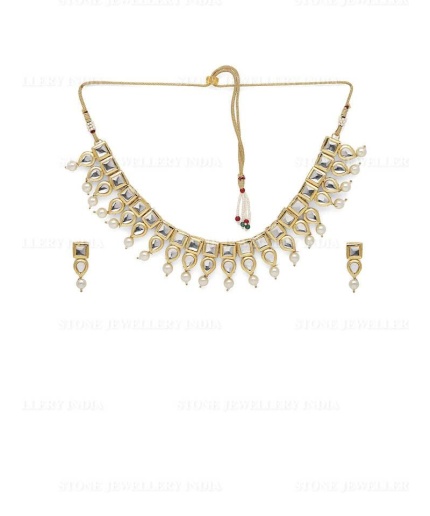 Kundan Necklace/ Golden Meenakari Necklace/ Kundan Necklace/ Bridal Kundan Necklace/ Kundan Jewelry/indian Wedding/kundan Meenakari Necklace | Save 33% - Rajasthan Living