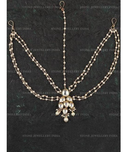 Indian Maangtikka /kundan Maangtikka /Pearls Mang Tikka/Gold-Plated Maang Tikka /Bridal Maangtikka/Matha Patti/ Nethi Chutti/Wedding Jewelry | Save 33% - Rajasthan Living