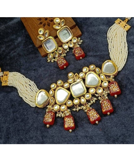 Indian Kundan Choker, Indian Jewelry, Bollywood Jewelry, Pakistani Jewelry, Indian Wedding Necklace, Bridal Choker, Kundan Necklace, Choker | Save 33% - Rajasthan Living 3