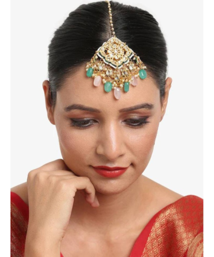 Indian Maangtikka /kundan Maangtikka /pearls Mang Tikka/gold-plated Maang Tikka /bridal Maangtikka/matha Patti/ Nethi Chutti/wedding Jewelry | Save 33% - Rajasthan Living 6