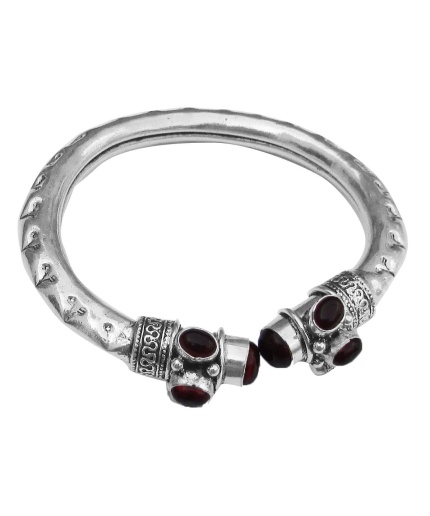 Black Onyx Bracelet 925 Sterling Silver Plated Cuff Bangle Bracelet Bc-04-047 | Save 33% - Rajasthan Living 5