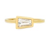 14k Gold Baguette Diamond Wedding Ring, Handmade Baguette Diamond Ring, Diamond Wedding Band, Baguette Diamond Ring, Gift For Her | Save 33% - Rajasthan Living 12