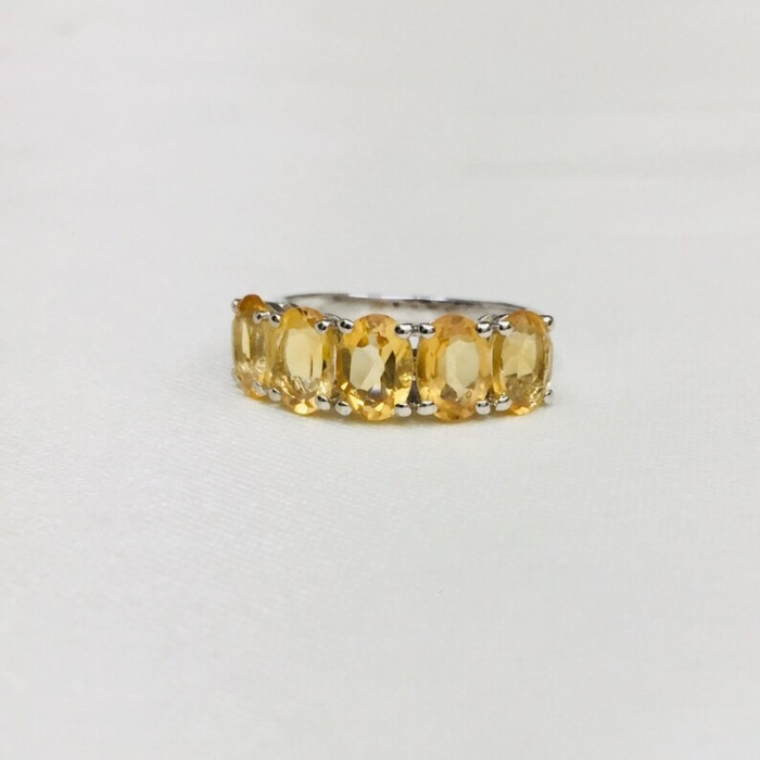 925 Sterling Silver Ring, Citrine Ring | Save 33% - Rajasthan Living 6