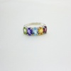 925 Sterling Silver Ring, Multi Color Ring | Save 33% - Rajasthan Living 9