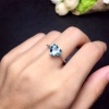 Natura Blue Topaz Ring, 925 Sterling Sliver, Topaz Engagement Ring, Topaz Ring, Wedding Ring, luxury Ring, soliture Ring, Heart cut Ring | Save 33% - Rajasthan Living 12