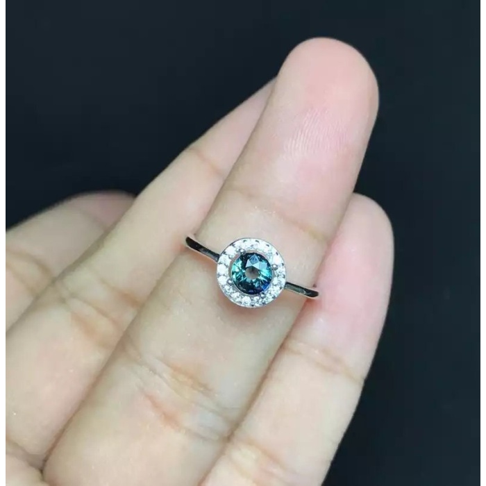 Natural Blue Sapphire Ring,925 Sterling Sliver,Engagement Ring,Wedding Ring, luxury Ring, soliture Ring,Ovel cut Ring | Save 33% - Rajasthan Living 7