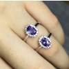Natural Tanzanite Ring,925 Sterling Sliver,Engagement Ring,Wedding Ring, luxury Ring, soliture Ring,Ovel cut Ring | Save 33% - Rajasthan Living 13