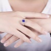 Natural Tanzanite Ring, 14k Solid White Gold Engagement Ring, Wedding Ring, Tanzanite Ring, luxury Ring, soliture Ring, Oval cut Ring | Save 33% - Rajasthan Living 16