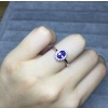Natural Tanzanite Ring,925 Sterling Sliver,Engagement Ring,Wedding Ring, luxury Ring, soliture Ring,Ovel cut Ring | Save 33% - Rajasthan Living 11