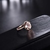 Natural Morganite Ring, 14k Rose Gold Ring, Pink Morganite Ring, Engagement Ring, Wedding Ring, Luxury Ring, Ring/Band, Oval Cut Ring | Save 33% - Rajasthan Living 13