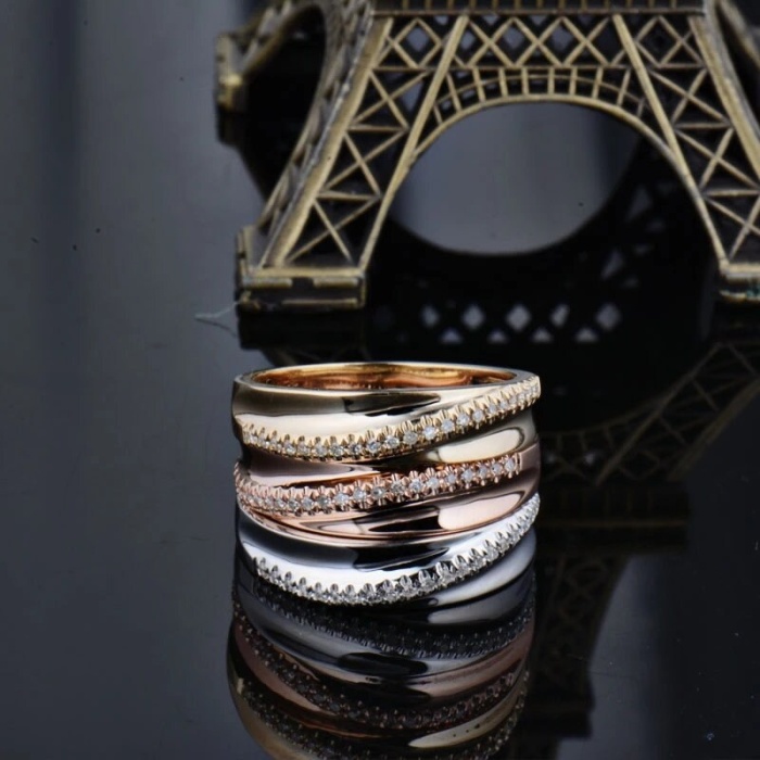 Diamond Ring, 14k White Gold Diamond Ring, Engagement Ring, Wedding Ring, Luxury Ring, Ring/Band, Diamond Cut Ring | Save 33% - Rajasthan Living 10